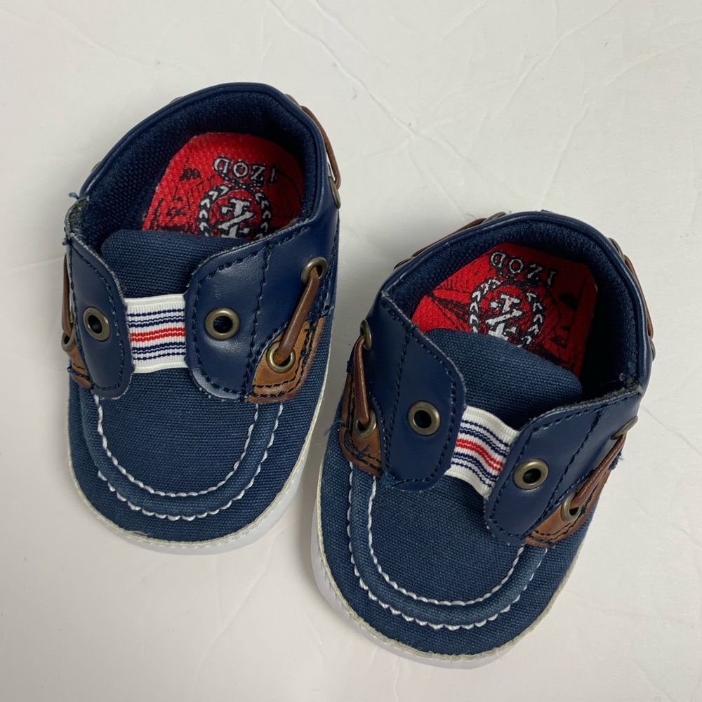 Izod Booties Loafers Baby Boy Size 2